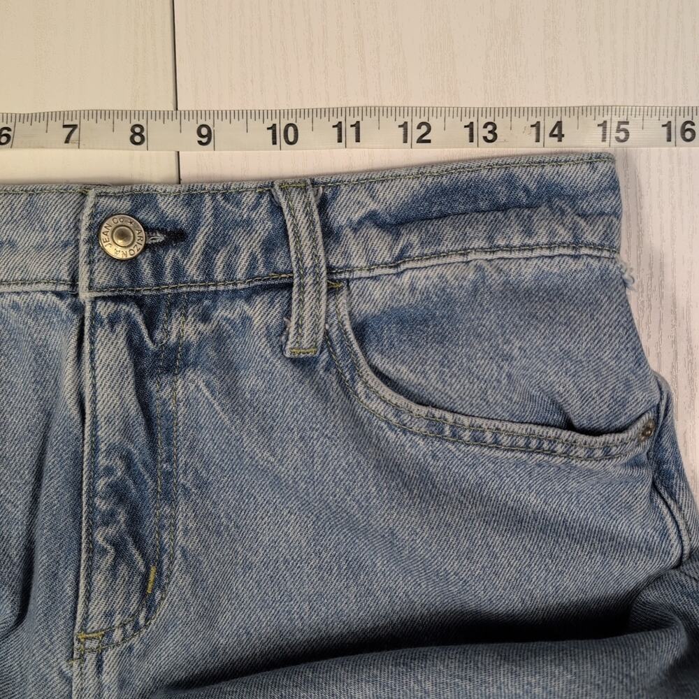 Arizona Low Rise Baggy Jeans Womens Size 5 Light Blue Cargo Skater 90s Grunge - Picture 4 of 11